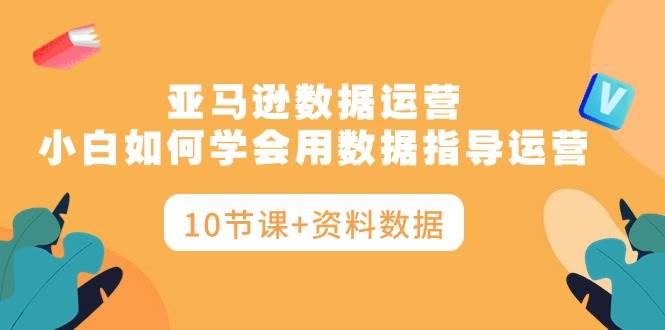 亚马逊数据运营，小白如何学会用数据指导运营（10节课+资料数据）赚米吧-网创项目资源站-副业项目-创业项目-搞钱项目赚米吧
