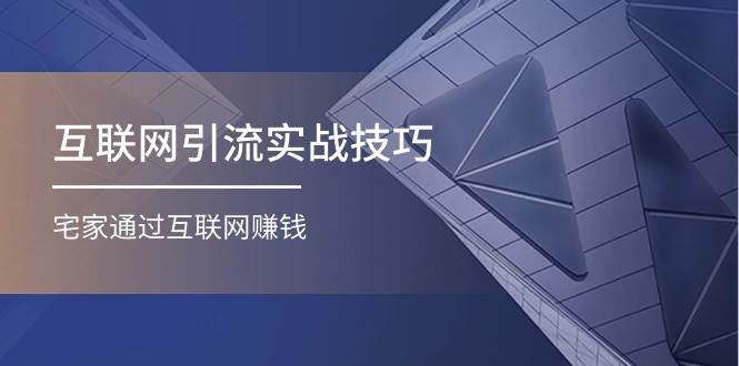 互联网引流实操技巧(适合微商，吸引宝妈)，宅家通过互联网赚钱（17节）赚米吧-网创项目资源站-副业项目-创业项目-搞钱项目赚米吧