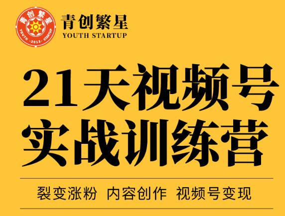 张萌21天视频号实战训练营，裂变涨粉、内容创作、视频号变现 价值298元赚米吧-网创项目资源站-副业项目-创业项目-搞钱项目赚米吧