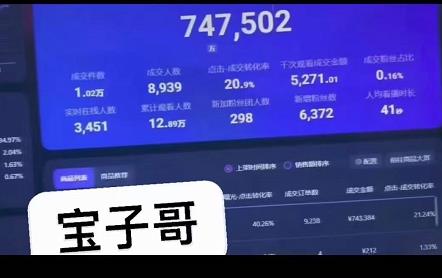 宝子哥无人直播，半无人直播，Obs+伴侣玩法，快速打标签+养鱼赚米吧-网创项目资源站-副业项目-创业项目-搞钱项目赚米吧