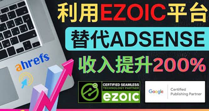 利用Ezoic优化网站广告：把自己的Adsense广告收入提升80%到200%赚米吧-网创项目资源站-副业项目-创业项目-搞钱项目赚米吧