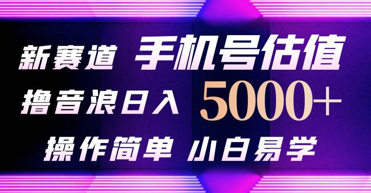 抖音不出境直播【手机号估值】最新撸音浪，日入5000+，简单易学，适合…赚米吧-网创项目资源站-副业项目-创业项目-搞钱项目赚米吧
