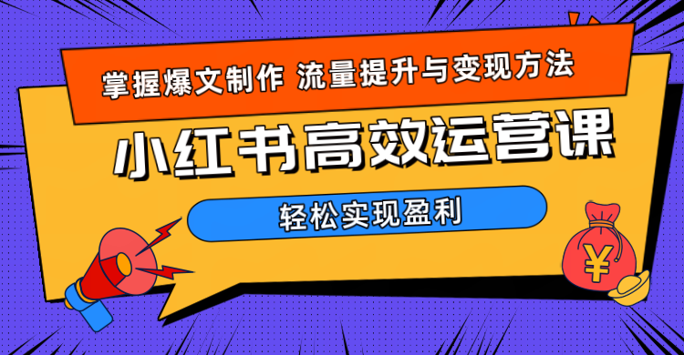 价值980小红书运营操作指南赚米吧-网创项目资源站-副业项目-创业项目-搞钱项目赚米吧